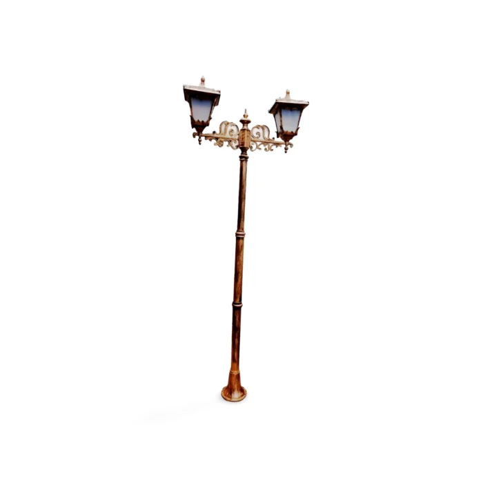 Vintage Double-Headed Street Lamp