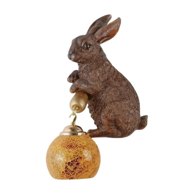 Rabbit-Themed Wall Lamp