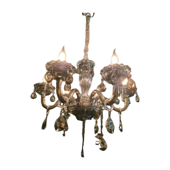 Antique Crystal Chandelier