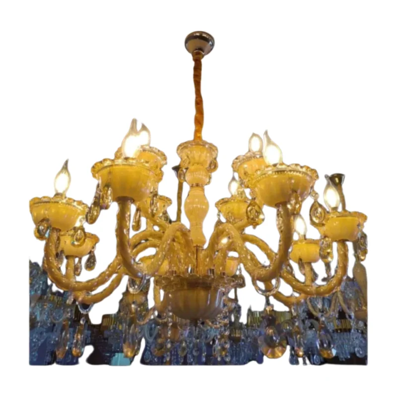 Elegant Crystal Chandelier