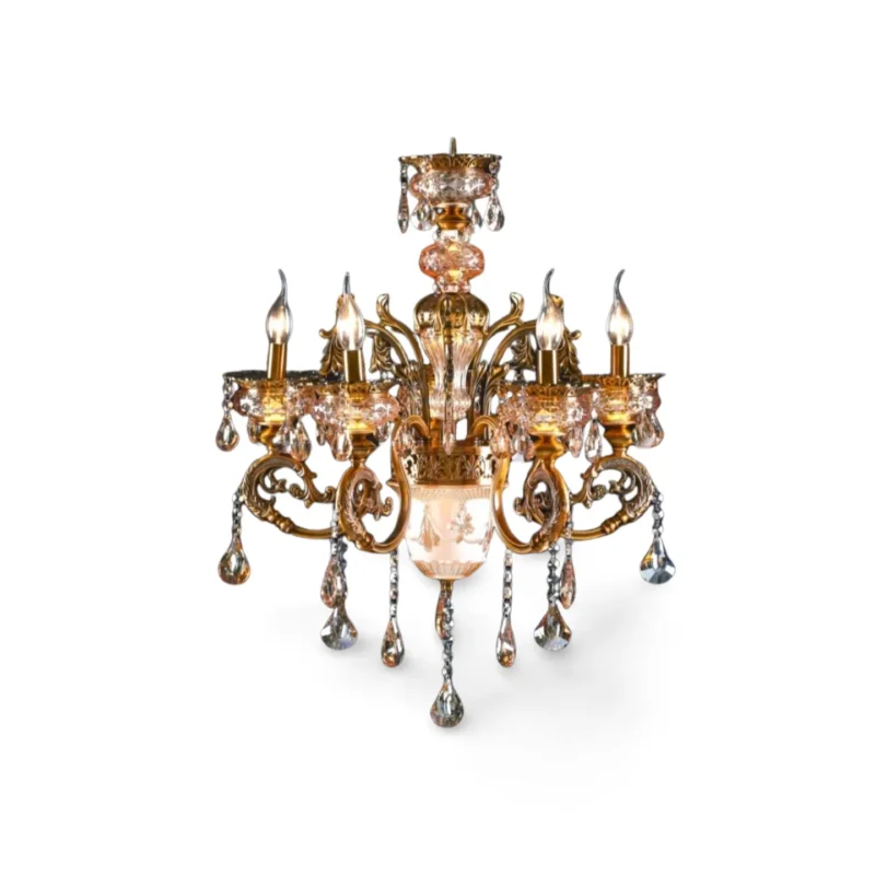 Antique Crystal Chandelier
